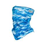 Fish Monkey Men's Faceguard Neck Gaiter, Blue Water Camo SKU - 939924