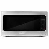 Cosmo 24" 2.2 cu ft. Countertop Microwave w/ Sensor Cooking in Gray, Size 13.6 H x 24.4 W x 19.6 D in | Wayfair COS-BIM22SSB