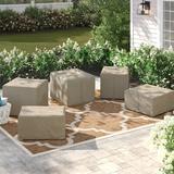 Sol 72 Outdoor™ Bee Water Resistant Patio Furniture Set Cover, Polypropylene in Gray | Wayfair 575DDB253CD1407487E9279608A95D0A