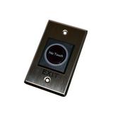 Ebern Designs Touchless Infrared Sensor Exit Push Button for Gate Opener, Stainless Steel in Black, Size 4.5 H x 2.5 W x 2.0 D in | Wayfair