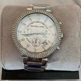 Michael Kors Accessories | Michael Kors Silver Watch | Color: Silver | Size: Os