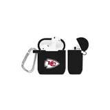Game Time® Nfl Kansas City Chiefs Airpod Case Cover, Black