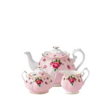 Royal Albert 3 Piece New Country Roses Set, Pink