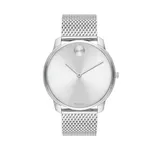 Movado Men's Bold Stainless Steel Watch, Silver
