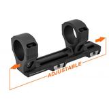 Strike Industries Adjustable Cantilever Scope Mount Picatinny-Style with Integral 30mm Rings Matte