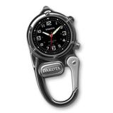 Time Out In Gunmetal,'Metal Carabiner Clip Watch'