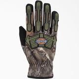 Dickies Camo Performance Winter Gloves - Black W/ Size XL (L10225)