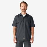 Dickies Men's Short Sleeve Work Shirt - Charcoal Gray Size S (1574)