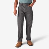 Dickies Men's Relaxed Fit Heavyweight Duck Carpenter Pants - Rinsed Slate Size 40 32 (1939)