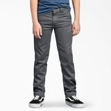 Dickies Boys' Flex Skinny Fit Pants, 4-20 - Charcoal Gray Size 18 (QP801)