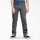 Dickies Boys' Flex Skinny Fit Pants, 4-20 - Charcoal Gray Size 12 (QP801)