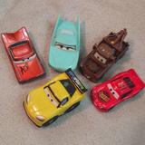Disney Toys | 6 Set Cars Trucks Disney | Color: Red/Yellow | Size: One