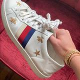 Gucci Shoes | Authentic Gucci Sneakers | Color: White | Size: 7