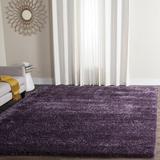 Brown/Indigo Area Rug - Ebern Designs Arshith Lavender Area Rug Polyester/Polypropylene in Brown/Indigo, Size 72.0 W x 2.0 D in | Wayfair