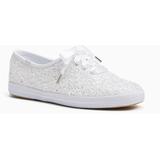 Keds X New York Champion Glitter Sneakers - White - Kate Spade Sneakers