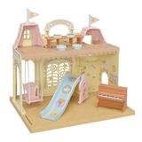 Calico Critters Baby Castle Nursery Dollhouse Plastic, Size 9.84 H x 7.09 W x 11.42 D in | Wayfair CC1789