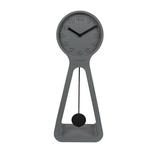 Zuiver Humongous 38" Grandmother Clock Metal in Gray, Size 38.0 H x 15.0 W x 9.0 D in | Wayfair ZUI8500059