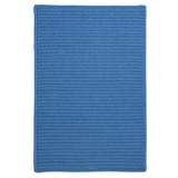 Simple Home Solid Rug by Colonial Mills in Blue Ice (Size 2'W X 7'L)