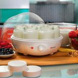 Euro Cuisine Electric Automatic Yogurt Maker with 7 Glass Jars by Euro Cuisine in White
