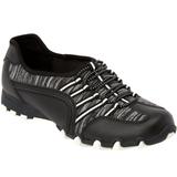 Extra Wide Width Women's CV Sport Tory Slip On Sneaker by Comfortview in Black Grey (Size 9 1/2 WW)