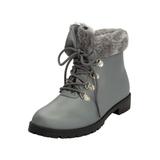 Women's The Vylon Hiker Bootie by Comfortview in Grey (Size 8 M)