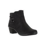 Wide Width Women's Dawnta Boots by Easy Street in Black Matte (Size 8 1/2 W)