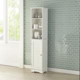 Louvre Tall Cabinet by BrylaneHome in White