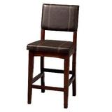 Bar Stool, 17"Wx19"Dx30"H by Linon Home Décor in Brown