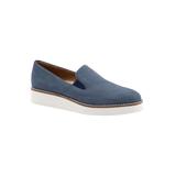 Women's Whistle Slip-Ons by SoftWalk in Denim Embossed (Size 7 M)