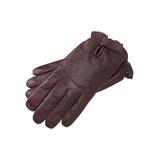 Men's Big & Tall EXTRA-LARGE ADJUSTABLE DRESS GLOVES by KingSize in Dark Brown (Size 4XL)