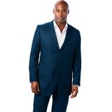Men's Big & Tall KS Signature Easy Movement® Three-Button Jacket by KS Signature in Navy (Size 66)