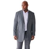 Men's Big & Tall KS Signature Easy Movement® Two-Button Jacket by KS Signature in Grey (Size 70)