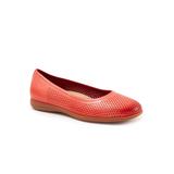 Women's Darcey Flat by Trotters in Red (Size 9 1/2 M)