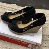 American Eagle Outfitters Shoes | American Eagle High Heel | Color: Black/Tan | Size: 7