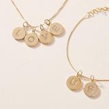 Anthropologie Jewelry | Anthropologie Monogram K Charm | Color: Gold | Size: K