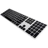 Matias Backlit Wireless Aluminum Keyboard Silver/Black FK418BTLSB