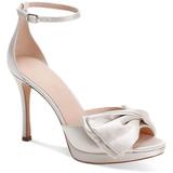 Bridal Bow Strappy High - Heel Sandals - White - Kate Spade Heels