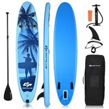 Costway Adult Youth Inflatable Stand Up Paddle Board-M