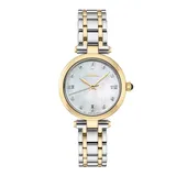 Seiko Women's Diamond Accent Two Tone Stainless Steel Watch - SRZ532, Size: Small, Multicolor