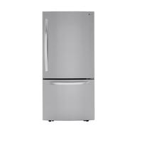 LG Electronics 25.50 cu. ft. Bottom Freezer Refrigerator in PrintProof Stainless Steel with Filtered