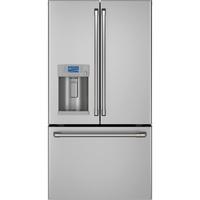Cafe 22.2 cu. ft. Smart French Door Refrigerator in Stainless Steel, Counter Depth and ENERGY STAR,