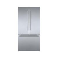 Bosch 800 Series 36 in. 21 cu. ft. French 3 Door Refrigerator in Stainless Steel with Dual Compresso