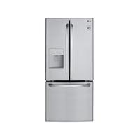 LG Electronics 21.8 cu. ft. French Door Refrigerator with External Water Dispenser in Stainless Stee