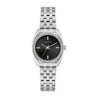 Caravelle Designed By Bulova Womens Silver Tone Stainless Steel Bracelet Watch-43l219