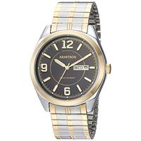 Armitron Men's 20/4591BKTT Day/Date Function Two-Tone Expansion Band Watch