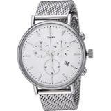 Fairfield Chrono Mesh - Metallic - Timex Watches