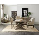 Hooker Furniture La Grange Side Chair in Beige Wood/Upholstered/Fabric in Brown, Size 41.75 H x 21.5 W x 24.5 D in | Wayfair 6960-75411-81