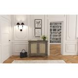 Hooker Furniture Sanctuary 2 2 Door Accent Cabinet Wood in Brown/Gray, Size 38.0 H x 44.0 W x 16.0 D in | Wayfair 5865-50002-95
