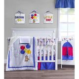 Harriet Bee Boothendarra Teddy Bear 10 Piece Crib Bedding Set Cotton Blend in Blue/White | Wayfair 21798AC39D99414CB4B00D3D93B00DDF