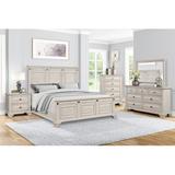 Alcott Hill® Raddison Solid Wood Standard 5 Piece Bedroom Set Wood in White, Size King | Wayfair 4DD6250C186A4813BB435B0141F1436A